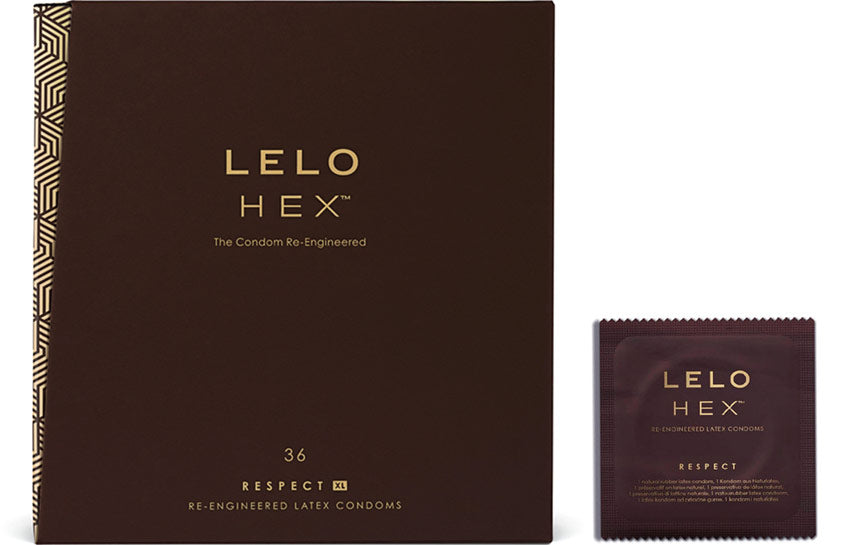 LELO HEX Respect XL (36 Préservatifs)