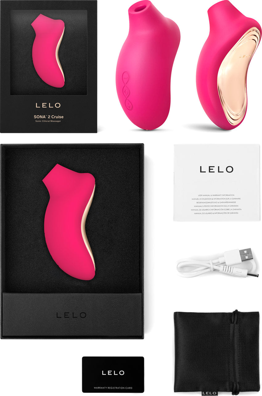 Stimulateur clitoridien LELO Sona 2 Cruise - Rose
