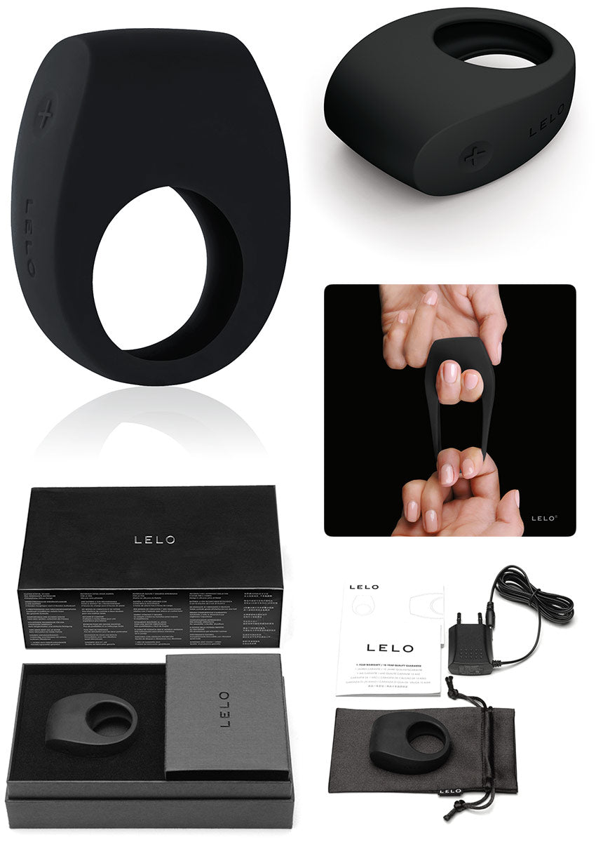 Anneau vibrant LELO Tor 2 - Noir