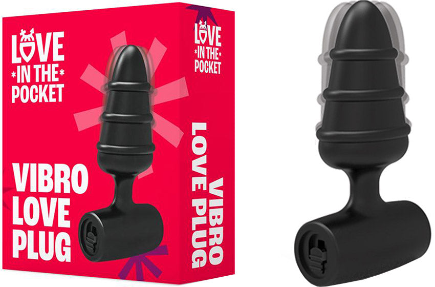 Mini plug anal vibrant Love in the Pocket Love Plug
