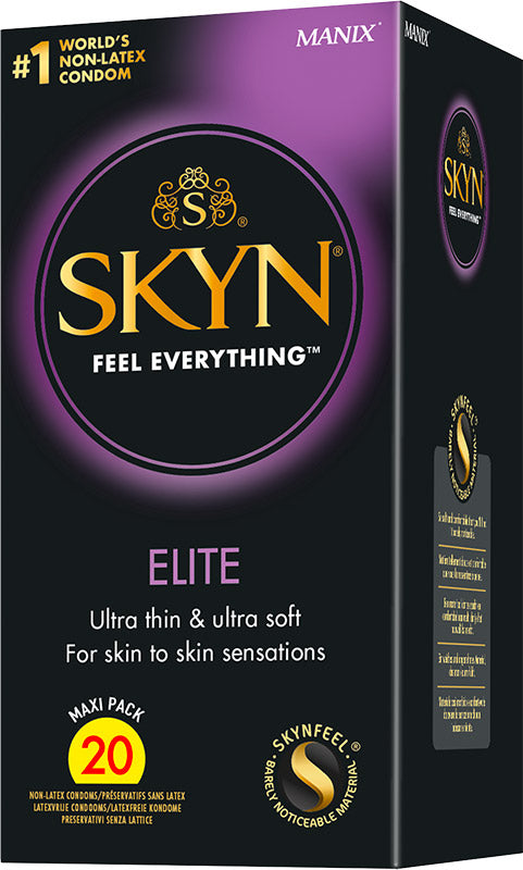Manix Skyn Elite - sans latex (20 Préservatifs)
