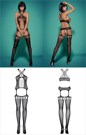 Obsessive Bodystocking G313 - Noir