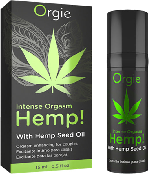 Gel amplificateur d'orgasme Orgie Intense Orgasm Hemp - 15 ml
