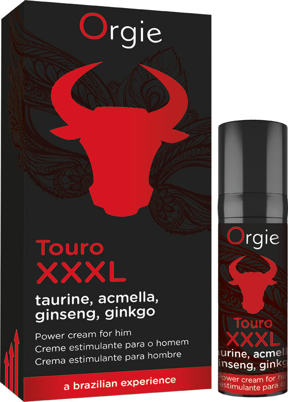 Crème stimulant l'érection Orgie Touro XXXL (pour homme)