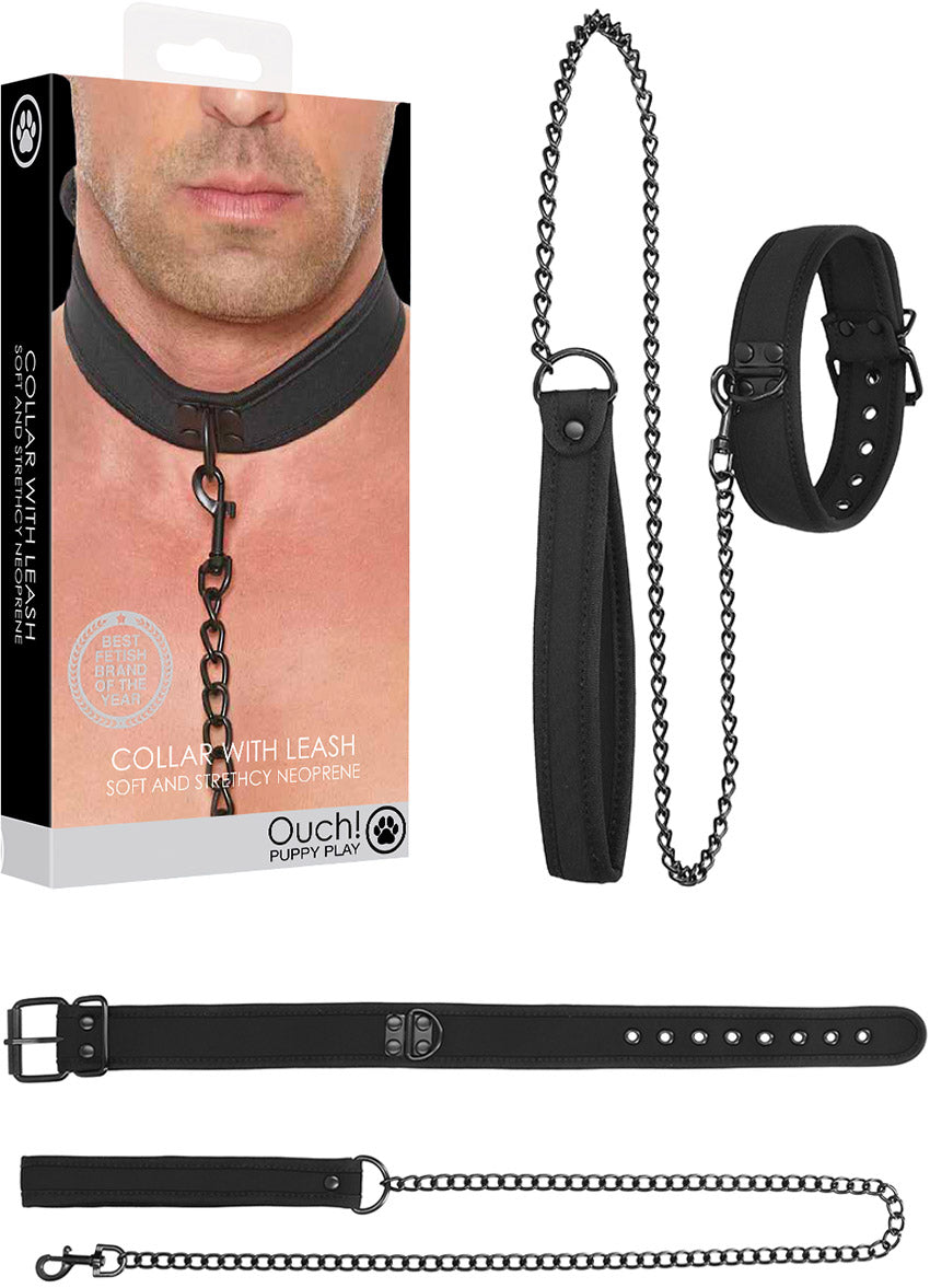 Collier avec laisse Ouch! Puppy Play