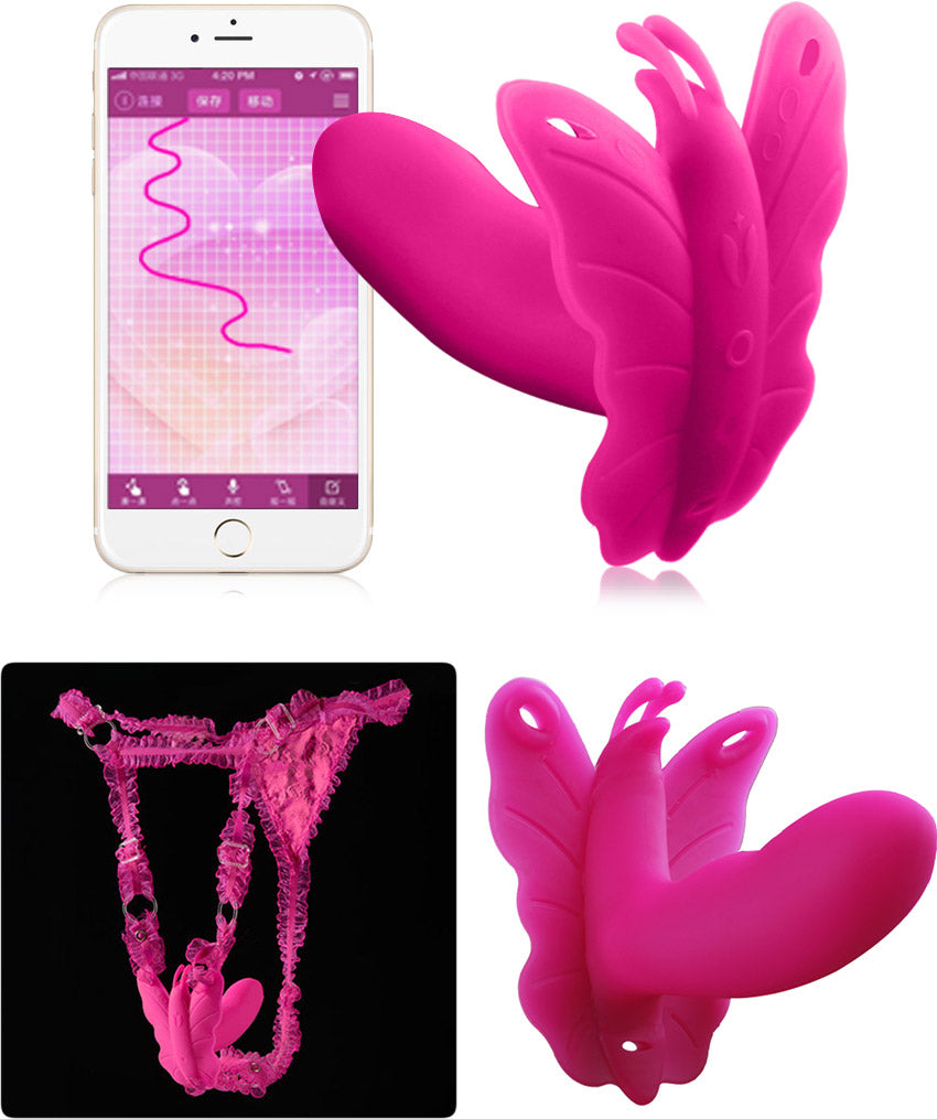 String vibrant télécommandé Realov Lydia Butterfly