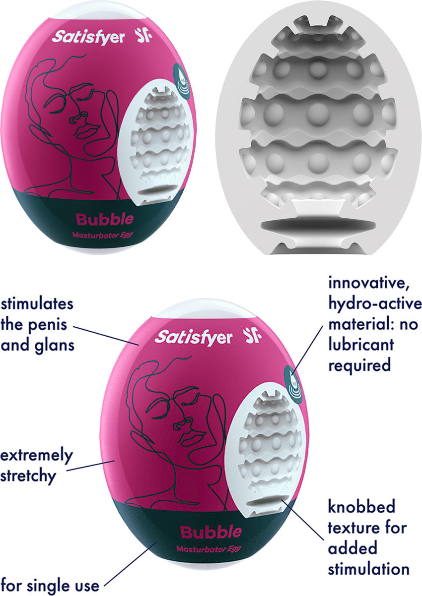 Masturbateur Satisfyer Egg - Bubble