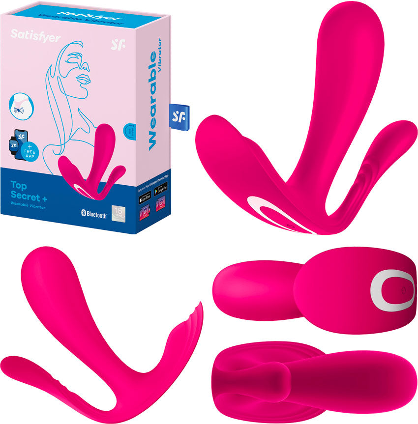 Vibromasseur portatif Satisfyer Top Secret +