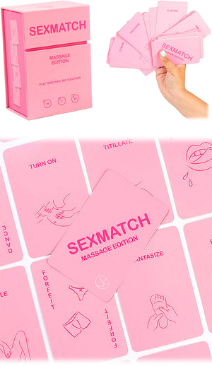 Jeu de cartes érotique Sexmatch - Massage Edition (Multilingue)