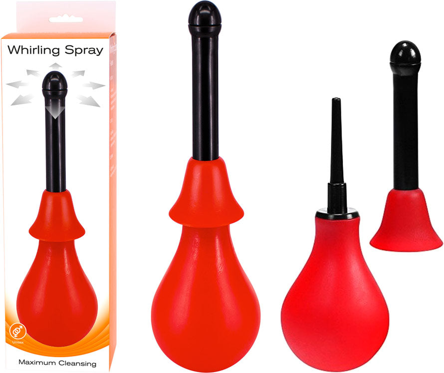 Poire de lavement Whirling Spray - Unisexe