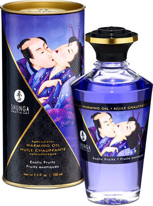 Huile chauffante & aphrodisiaque Shunga - Fruits exotiques
