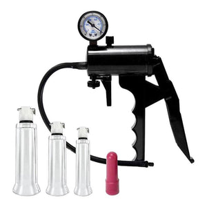 Pompe à clitoris Size Matters (avec 3 cylindres de succion)