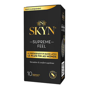 Manix Skyn Supreme Feel - sans latex (10 Préservatifs)