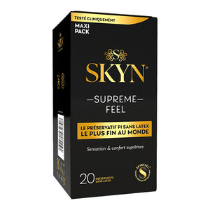 Manix Skyn Supreme Feel - sans latex (20 Préservatifs)