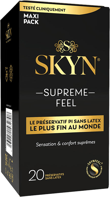 Manix Skyn Supreme Feel - sans latex (20 Préservatifs)