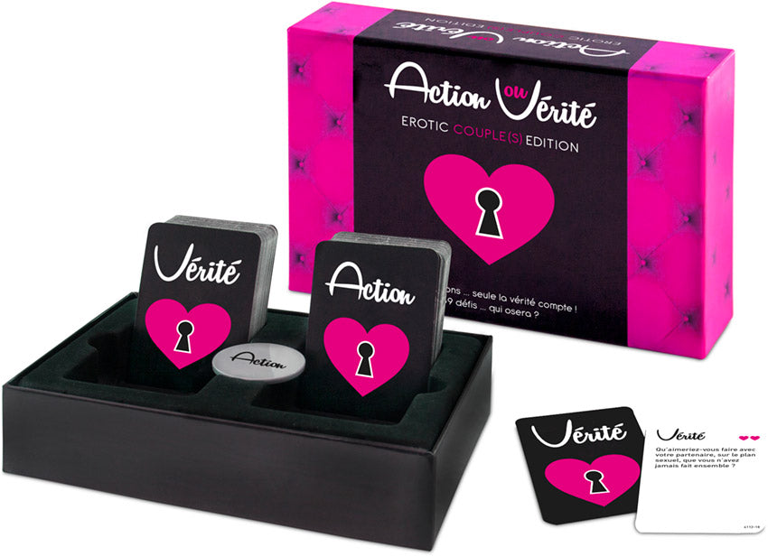 Action ou Vérité - Jeu érotique pour couple (Français)
