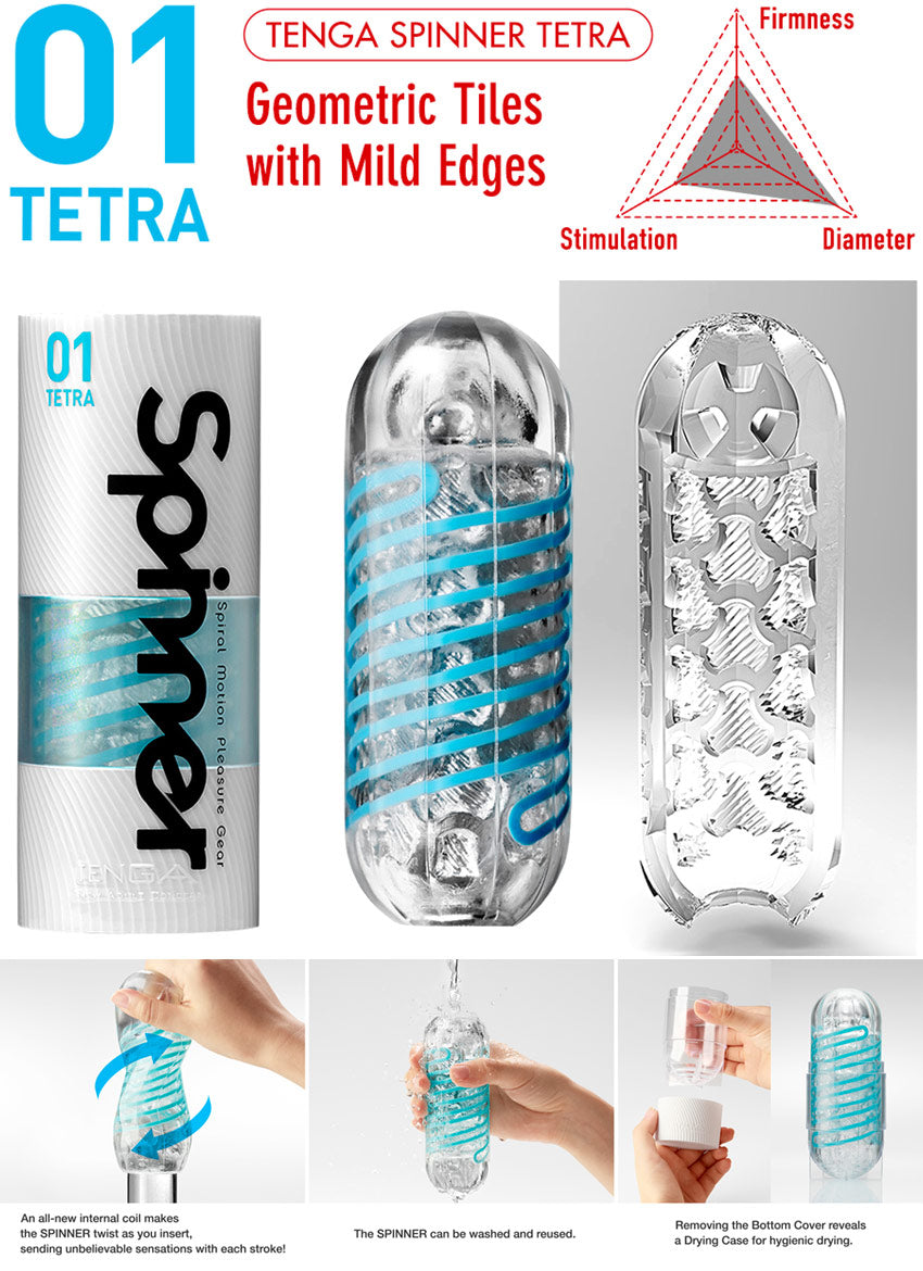 Masturbateur Tenga Spinner 01 Tetra