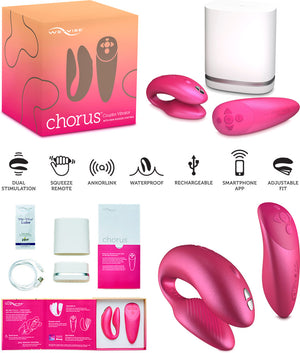 We-Vibe Chorus - Vibromasseur pour couple - Rose