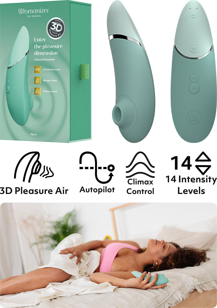 Womanizer Next - Stimulateur clitoridien - Vert