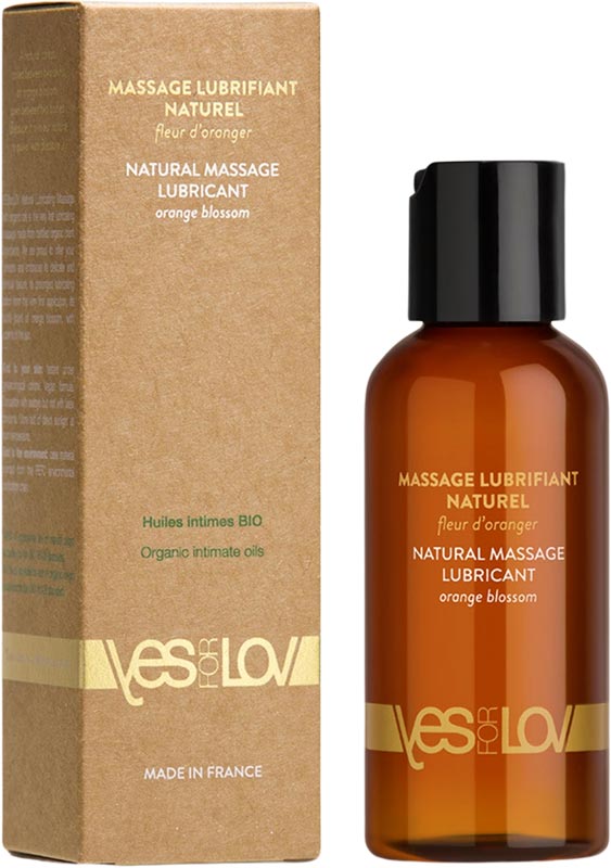 Lubrifiant et huile de massage YESforLOV Massage Lubrifiant Naturel - 100 ml