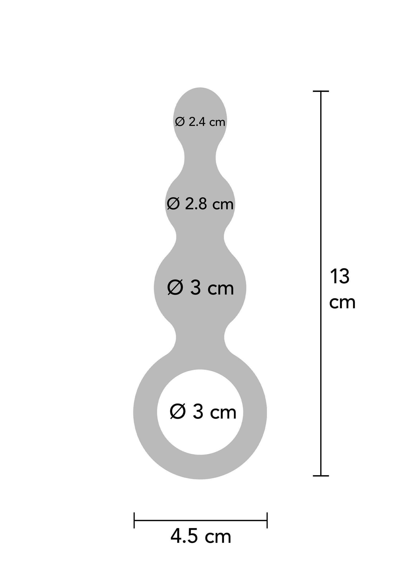 Jouet anal ToyJoy The Stuffer 3 Balls Plug
