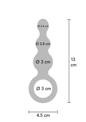 Jouet anal ToyJoy The Stuffer 3 Balls Plug
