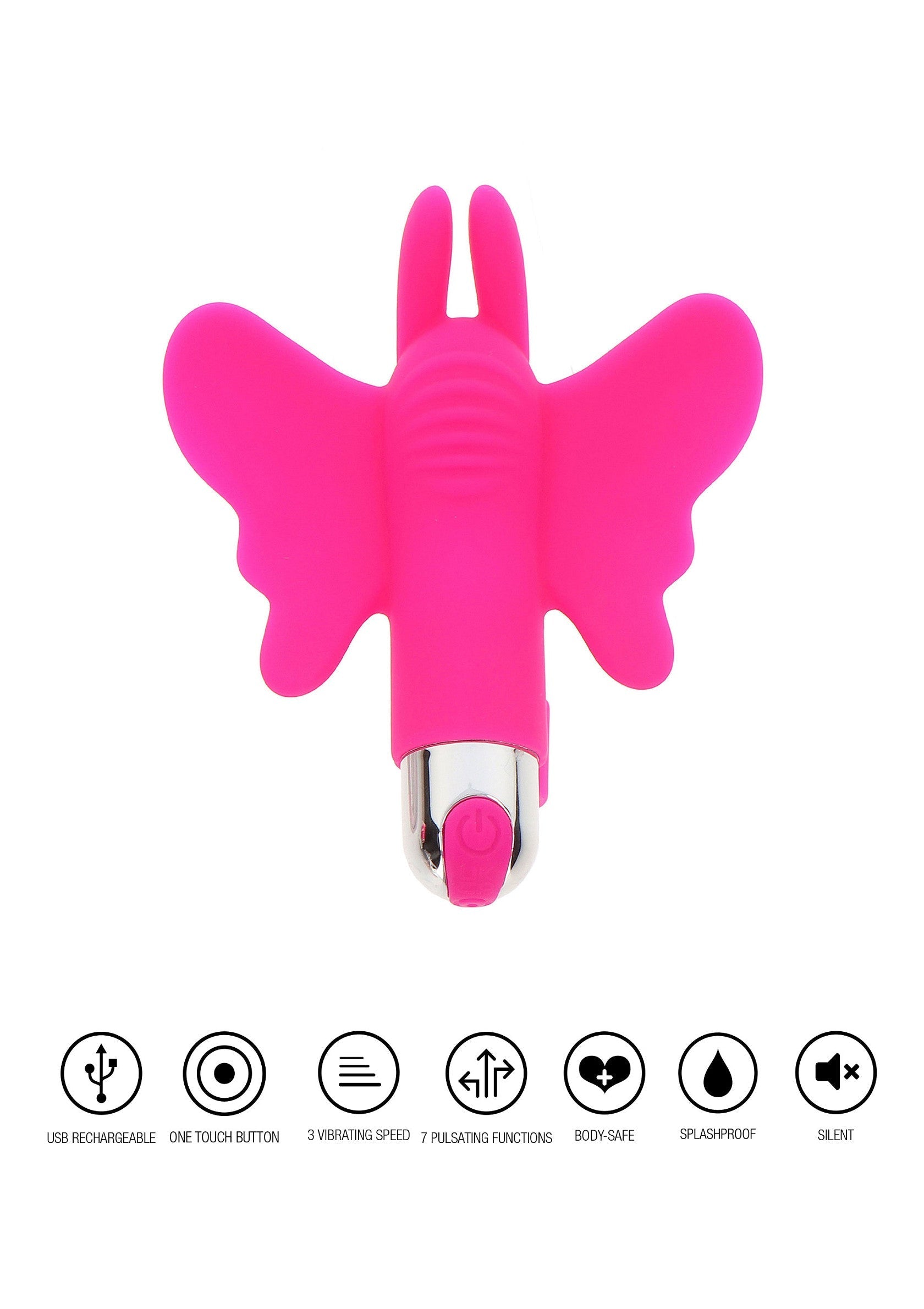 Stimulateur ToyJoy Butterfly Pleaser Rechargeable