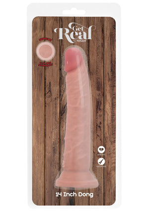 Dildo ToyJoy Deluxe Dual Density Dong TPE 36,5 cm