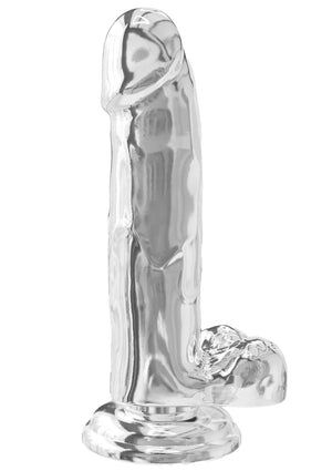 Dildo ToyJoy Clear Dildo TPE 18 cm