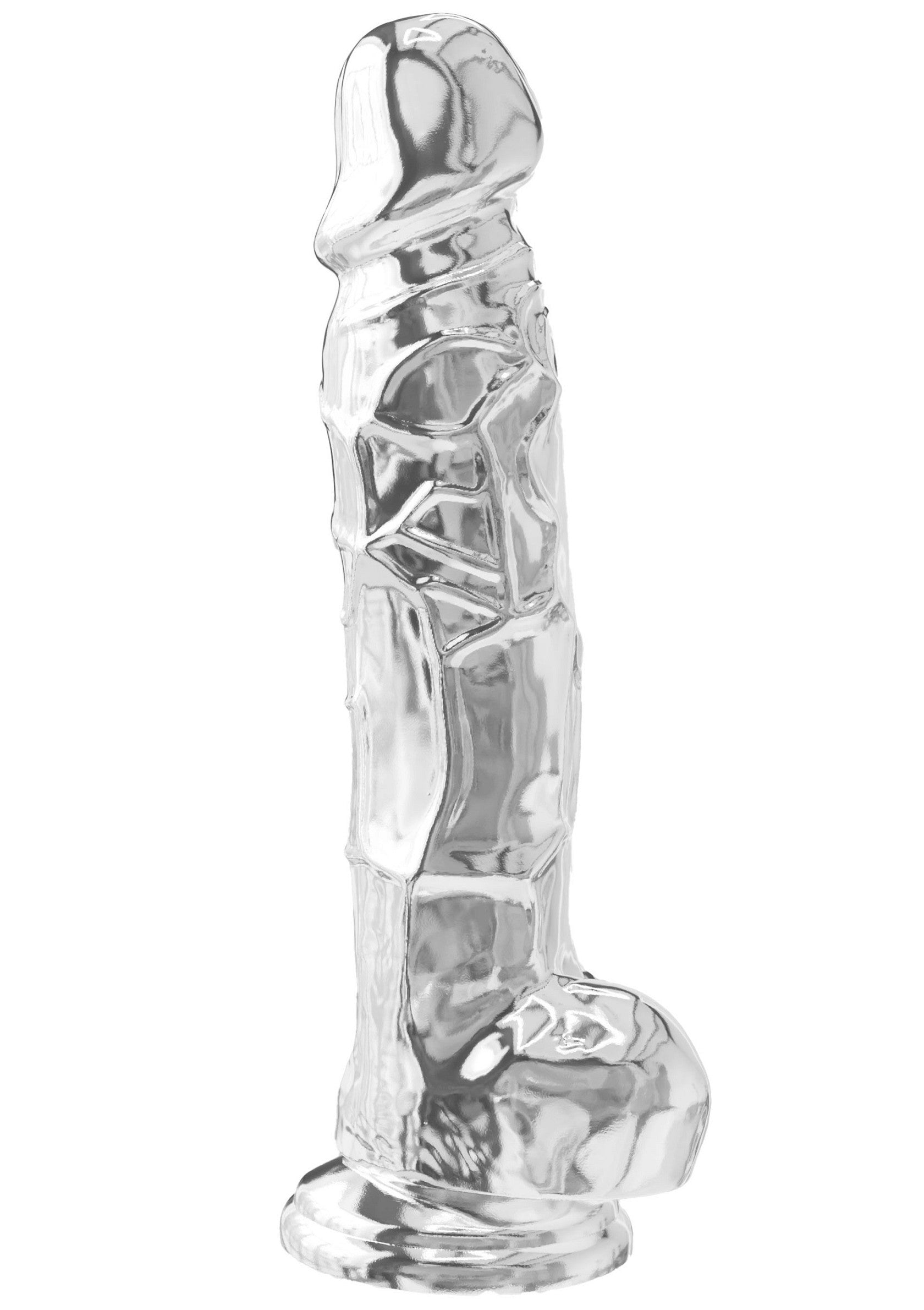 Dildo ToyJoy Clear Dildo TPE 22.5 cm