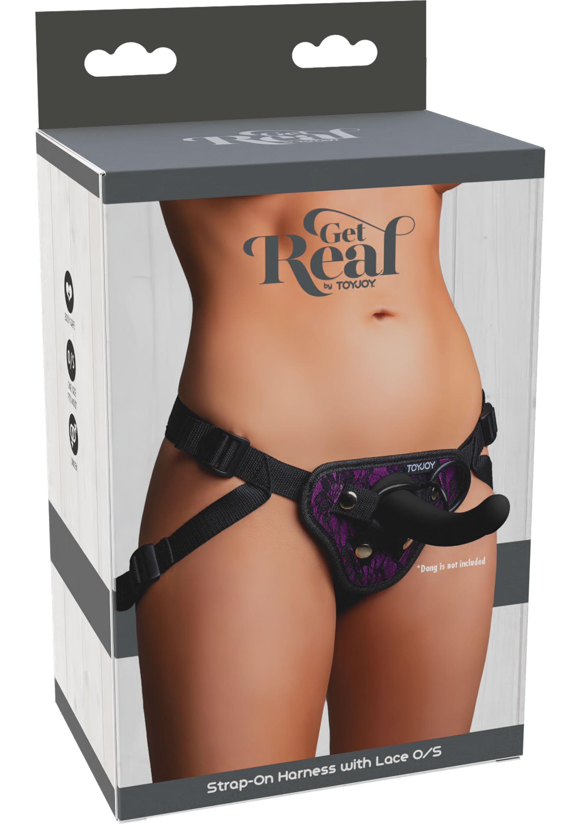 Gode-ceinture ToyJoy Strap-On Lace Harness