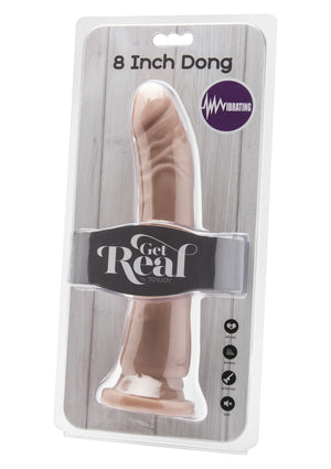Dildo ToyJoy Vibrating Dong PVC 20.5 cm