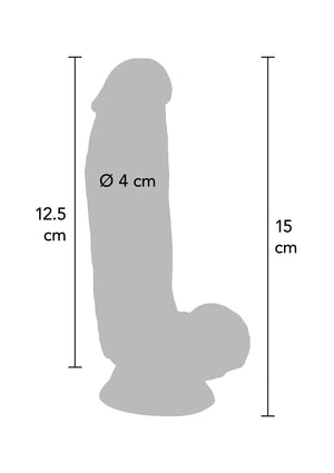 Dildo ToyJoy Vibrating Dildo PVC 15 cm