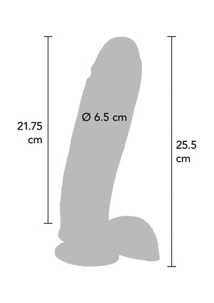 Dildo ToyJoy Vibrating Dildo PVC 25.5 cm