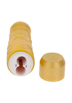Dildo ToyJoy Gold Dicker Original Vibrator 20 cm
