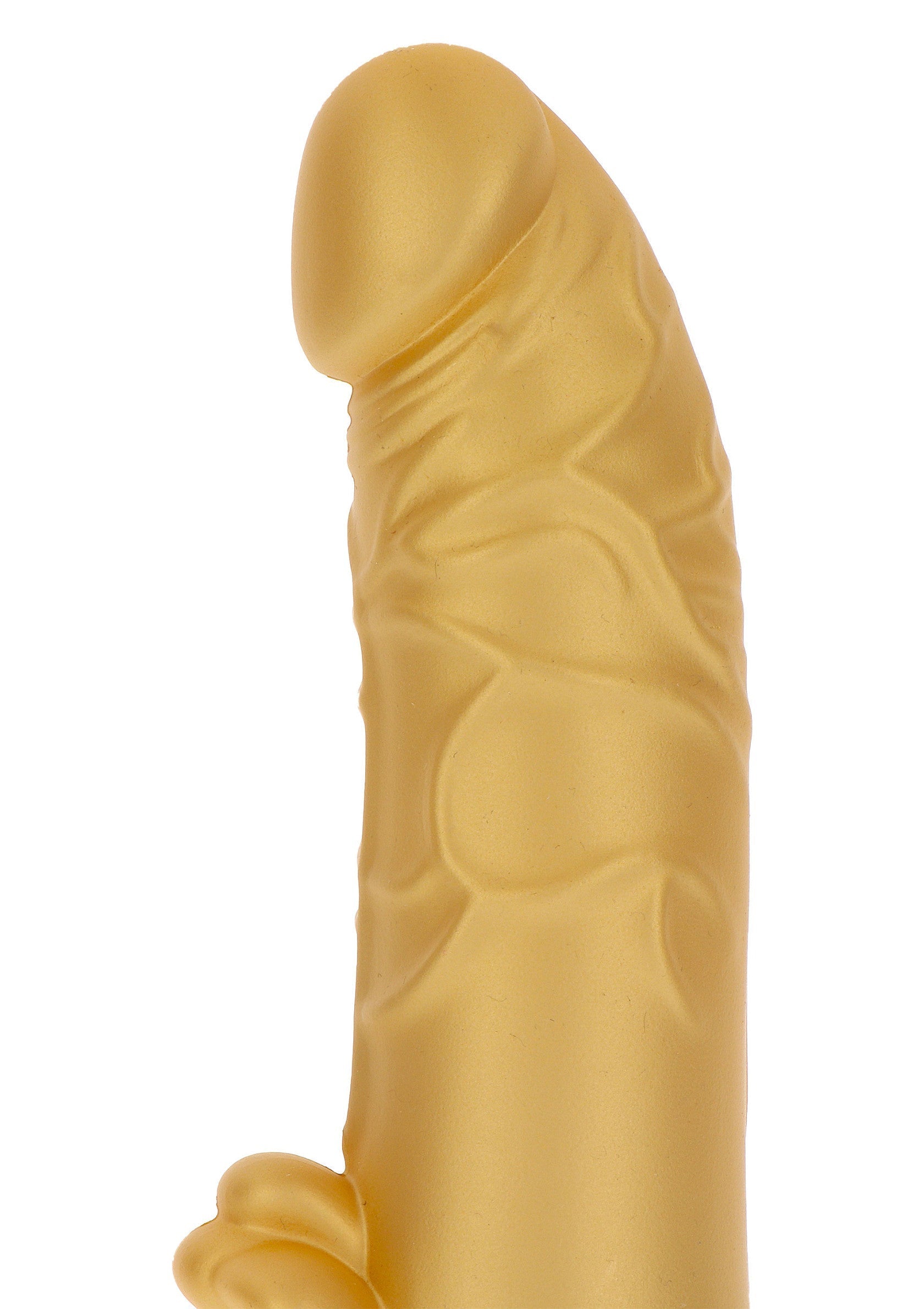Dildo ToyJoy Gold Dicker Stim Vibrator 22 cm