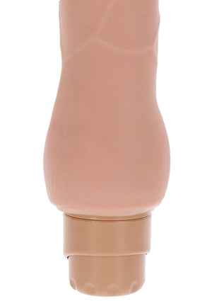 Dildo ToyJoy Dual Density Vibrator TPE 22.5 cm