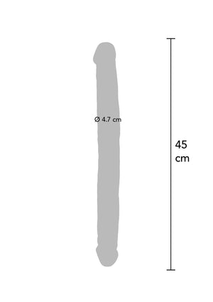 Dildo ToyJoy Double Dong PVC 45 cm