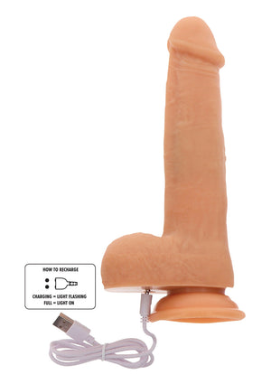Dildo ToyJoy Naked Beaded Dildo Silicone 21 cm