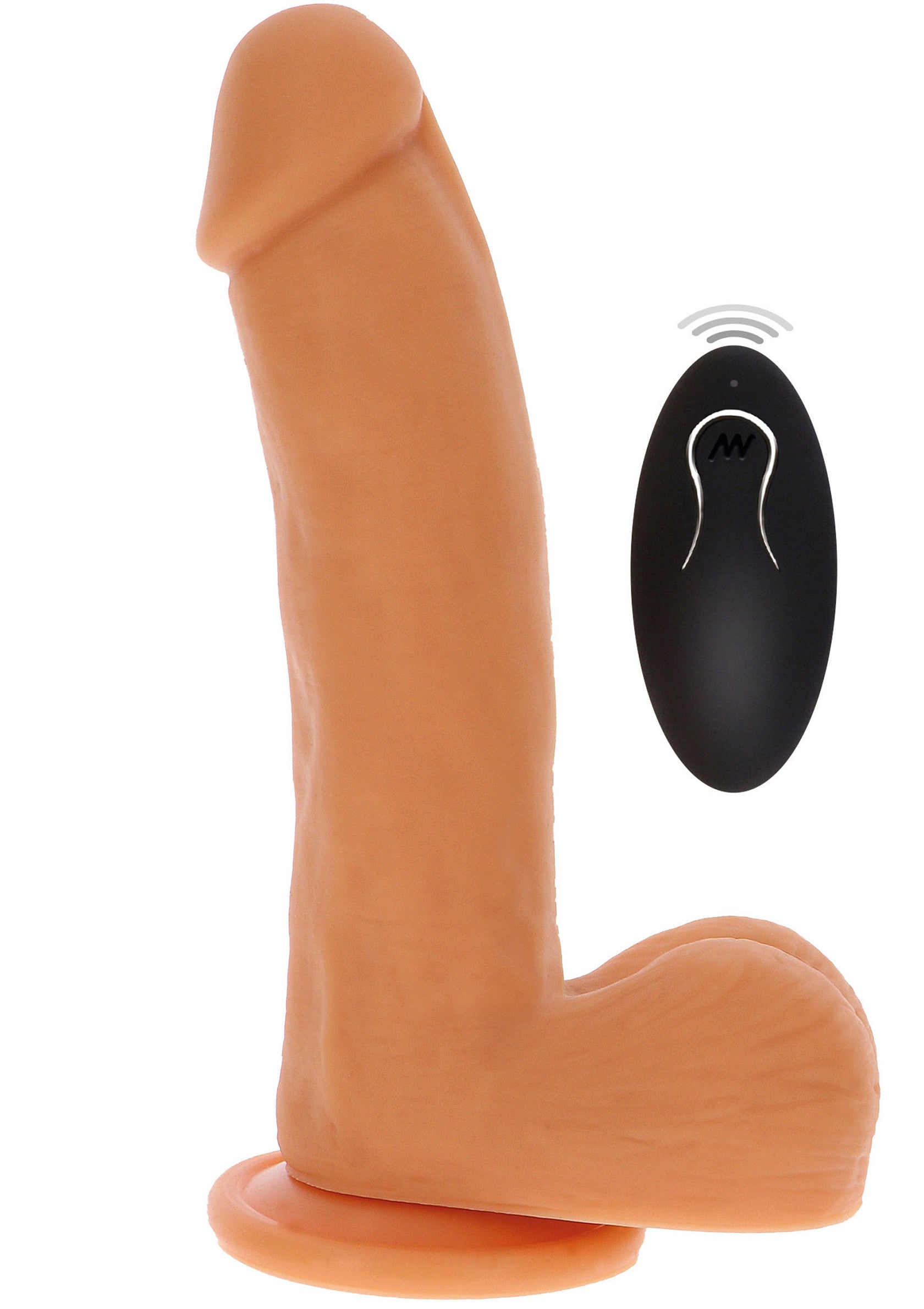 Dildo ToyJoy Naked Thrusting Dildo Silicone 19.5 cm
