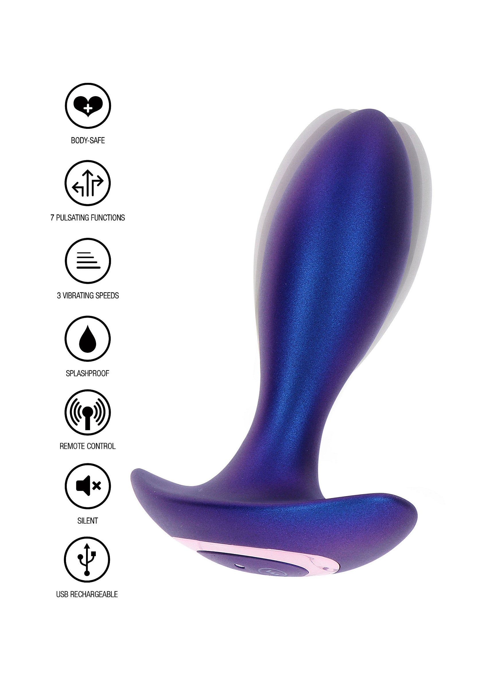 Jouet anal ToyJoy The Brave Vibrating Anal Plug