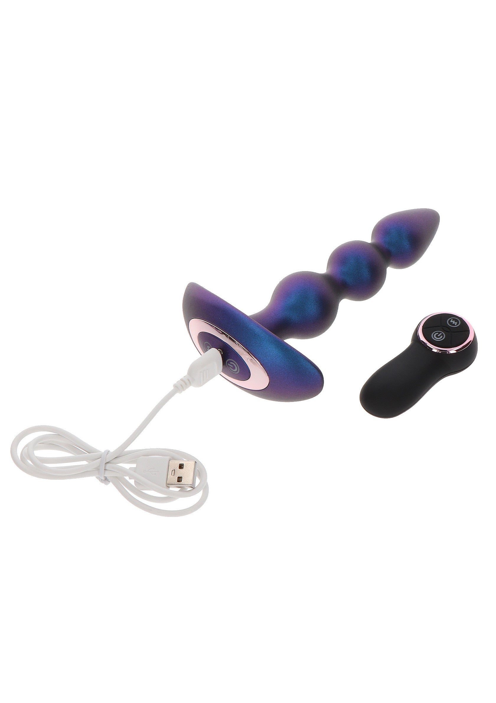 Jouet anal ToyJoy The Bold Beaded Vibrating Anal Plug