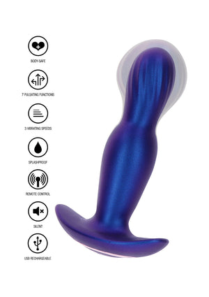Jouet anal ToyJoy The Stout Inflating Vibrating Plug