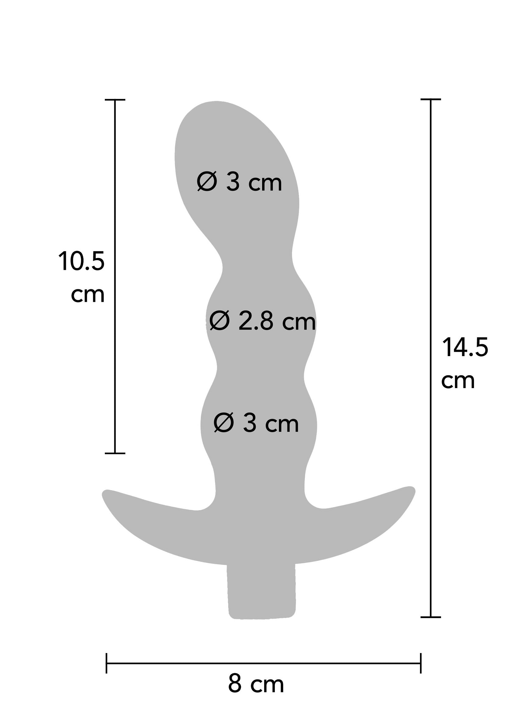 Jouet anal ToyJoy The Risque Buttplug