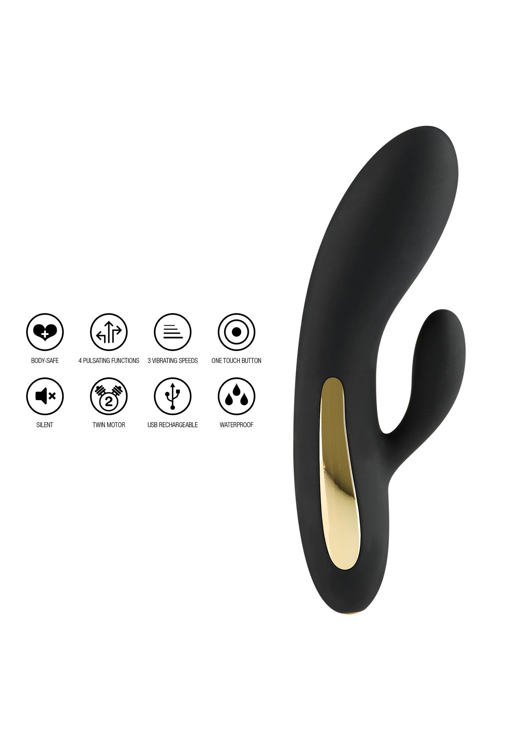 Vibromasseur ToyJoy Splendor Rabbit