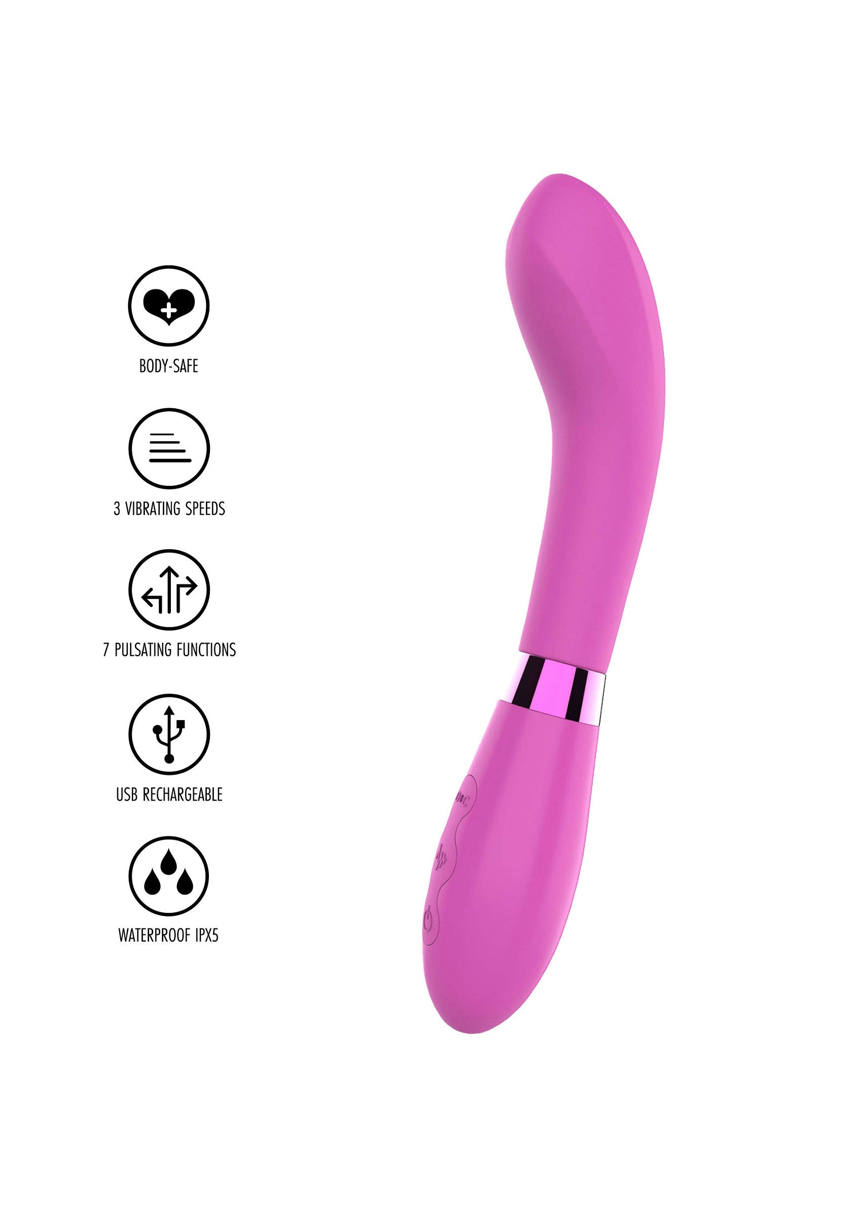 Vibromasseur ToyJoy Milkshake Dance Vibrator