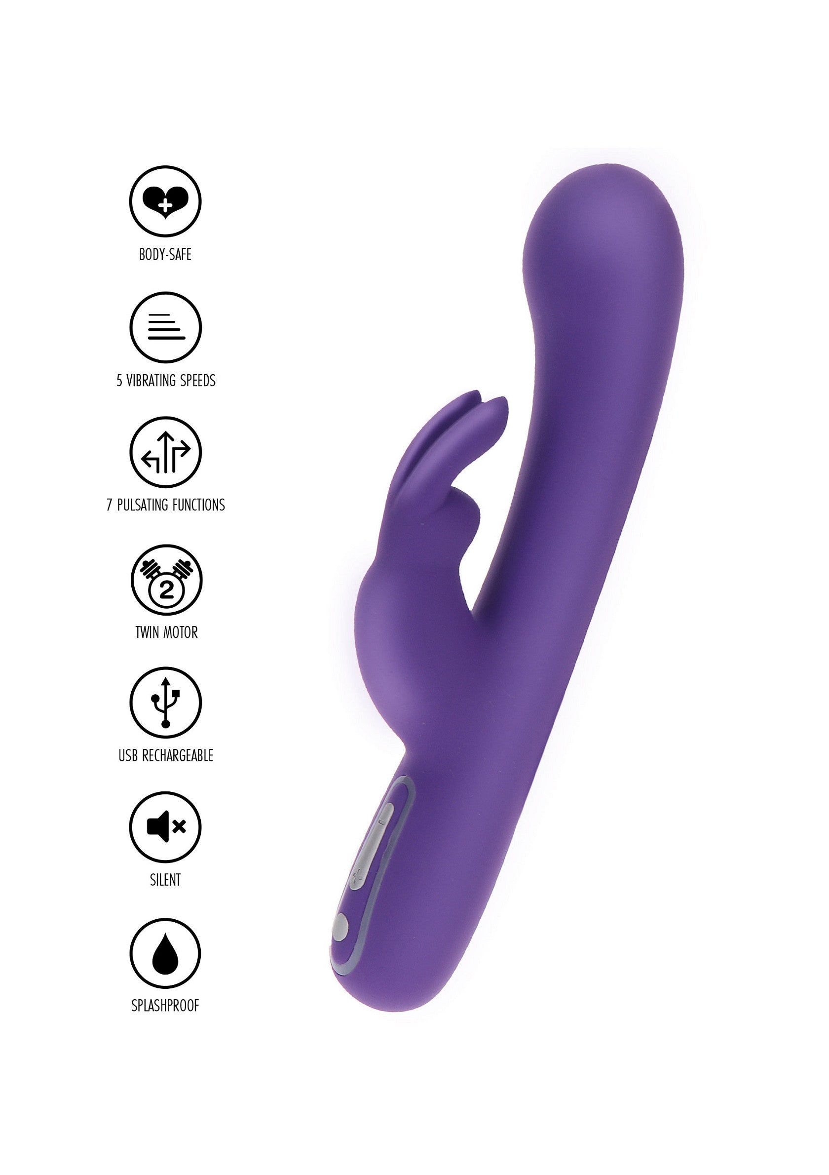Vibromasseur ToyJoy Exciting Rabbit Vibrator