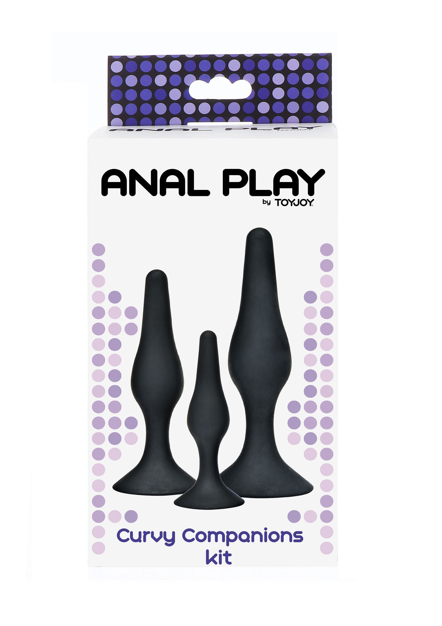 Jouet anal ToyJoy Curvy Companions Kit 3 pcs