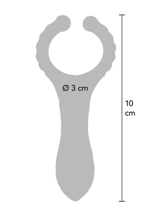Performance masculine ToyJoy Vibrating Clit-Stim C-Ring