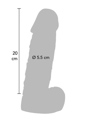 Dildo ToyJoy Prince Of Namibia Dong 20 cm